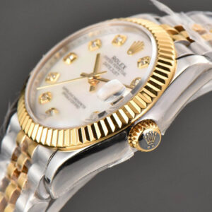 DateJust 31MM Ladies 904L YG/SS WF MOP Dial Jubilee Bracelet A2671 - Image 9