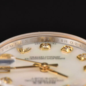 DateJust 31MM Ladies 904L YG/SS WF MOP Dial Jubilee Bracelet A2671 - Image 12