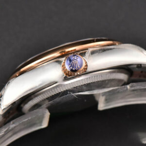 DateJust 31MM Ladies 904L RG/SS WF Smooth Silver Flowers Dial Oyster Bracelet A2671 - Image 15