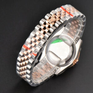 DateJust 31MM Ladies 904L RG/SS WF Smooth Silver Flowers Dial Oyster Bracelet A2671 - Image 17