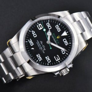AirKing 126900 904L 40mm JVSF Black Dial SS Oyster Bracelet A3230 - Image 4
