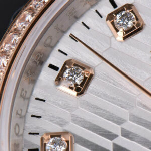 DateJust 36mm 126231 VSF RG/SS Diamond Silver Motif Dial Diamond Marker Jubilee Bracelet VS3235 - Image 7
