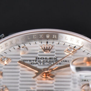 DateJust 36mm 126231 VSF RG/SS Diamond Silver Motif Dial Diamond Marker Jubilee Bracelet VS3235 - Image 10
