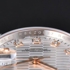 DateJust 36mm 126231 VSF RG/SS Diamond Silver Motif Dial Diamond Marker Jubilee Bracelet VS3235 - Image 11