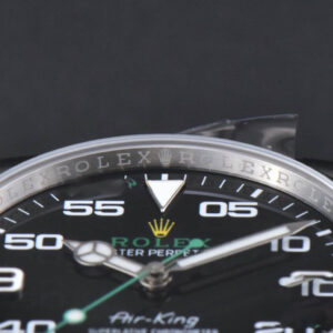 AirKing 126900 904L 40mm JVSF Black Dial SS Oyster Bracelet A3230 - Image 13