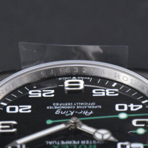 AirKing 126900 904L 40mm JVSF Black Dial SS Oyster Bracelet A3230 - Image 14