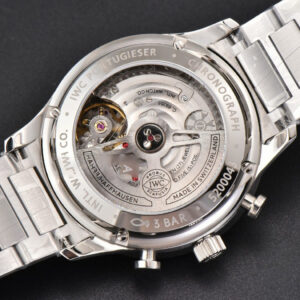 Portuguese Chrono IW3716 41mm RSF Red Dial SS Bracelet A7750 - Image 4