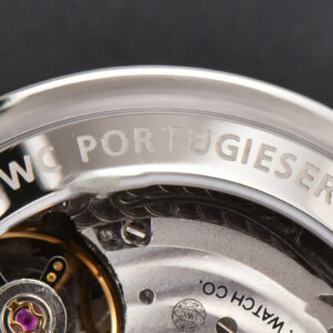 Portuguese Chrono IW3716 41mm RSF Red Dial SS Bracelet A7750 - Image 6