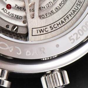 Portuguese Chrono IW3716 41mm RSF Red Dial SS Bracelet A7750 - Image 7