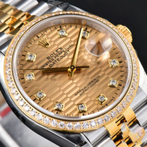 DateJust 36mm 126233 VSF YG/SS Diamond YG Motif Dial Diamond Marker Jubilee Bracelet VS3235 - Image 3