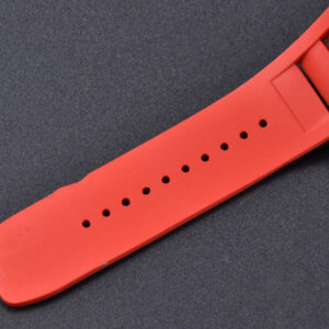 RM035-02 42mmx50mm Red Carbon ZF Dial on Red Rubber Strap NH05A V5 - Image 9