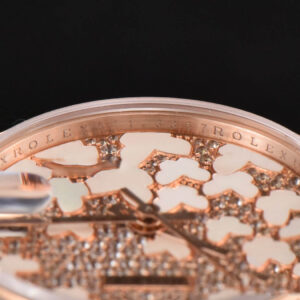 DateJust 31MM Ladies 904L RG WF Diamond Butterfly Dial Oyster Bracelet A2671 - Image 13