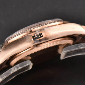 DateJust 31MM Ladies 904L RG WF Diamond Butterfly Dial Oyster Bracelet A2671 - Image 16