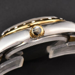 DateJust 31MM Ladies 904L YG/SS WF Diamond Smooth White Dial Roma Marker Oyster Bracelet A2671 - Image 13