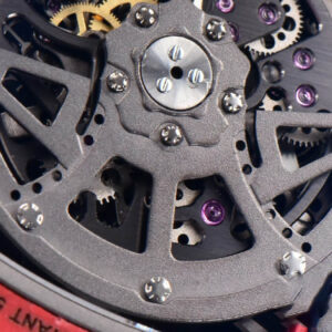 RM035-02 42mmx50mm Red Carbon ZF Dial on Black Rubber Strap NH05A V5 - Image 18
