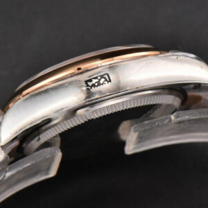 DateJust 31MM Ladies 904L RG/SS WF Smooth RG Dial Roma Marker Oyster Bracelet A2671 - Image 14