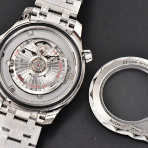Seamaster Diver 300M 42mm ZF Black Ceramic White Dial SS Bracelet A8800 - Image 8