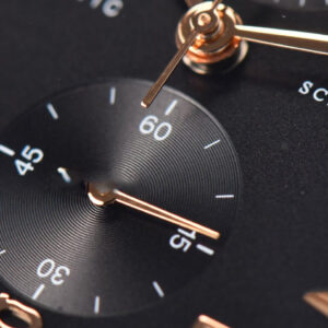 Portuguese Chrono RG ZF 41MM IW371210 Black Dial RG Markers Brown Corc Strap A52010 - Image 4