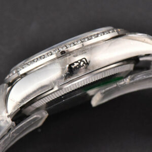 DateJust 31MM Ladies 904L WF Diamond Purple Dial Diamond Roma Marker Oyster Bracelet A2671 - Image 14