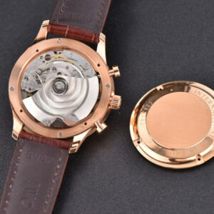 Portugieser Chrono IW371210 ZF 41MM RG Black Dial Brown Strap Cal69355 - Image 19