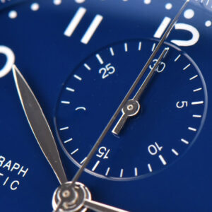 Portugieser Chrono “150 Years” IW371601 ZF 41MM Blue Dial Black Strap Cal69355 - Image 2