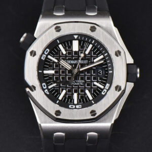 Royal Oak Offshore Diver 15703 42mm APSF Black Dial Black Rubber Strap SA3120 Super Clone