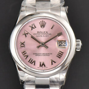 DateJust 31MM Ladies 904L WF Smooth Pink Dial Roma Marker Oyster Bracelet A2671