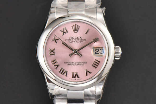 DateJust 31MM Ladies 904L WF Smooth Pink Dial Roma Marker Oyster Bracelet A2671