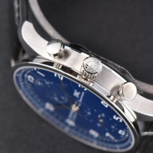Portugieser Chrono “150 Years” IW371601 ZF 41MM Blue Dial Black Strap Cal69355 - Image 9