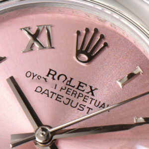 DateJust 31MM Ladies 904L WF Smooth Pink Dial Roma Marker Oyster Bracelet A2671 - Image 3