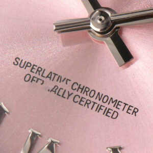 DateJust 31MM Ladies 904L WF Smooth Pink Dial Roma Marker Oyster Bracelet A2671 - Image 5