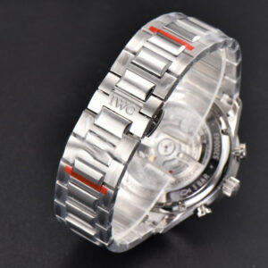 Portuguese Chrono IW3716 41mm RSF Red Dial SS Bracelet A7750 - Image 15
