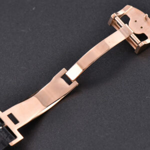Portuguese Real PR IW500107 RG ZF 42MM Black Dial Black Leather Strap - Image 12