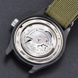 Mark XVIII Top Gun IW324712 ZF 41MM Black Ceramic Green Nylon Strap A32111 - Image 22