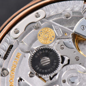Portuguese Real PR IW500107 RG ZF 42MM Black Dial Black Leather Strap - Image 20