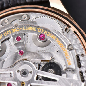 Portuguese Real PR IW500113 ZF 42MM RG White Dial RG Marker Brown Leather Strap A51011 - Image 2