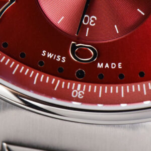 Portuguese Chrono IW3716 41mm RSF Red Dial SS Bracelet A7750 - Image 22