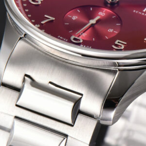 Portuguese Chrono IW3716 41mm RSF Red Dial SS Bracelet A7750 - Image 23