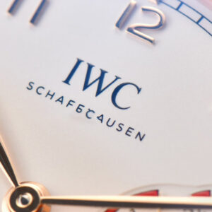 Portuguese Real PR IW500113 ZF 42MM RG White Dial RG Marker Brown Leather Strap A51011 - Image 8