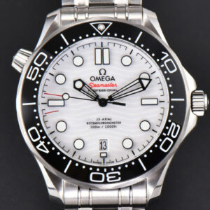 Seamaster Diver 300M 42mm ZF Black Ceramic White Dial SS Bracelet A8800