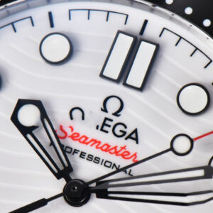 Seamaster Diver 300M 42mm ZF Black Ceramic White Dial SS Bracelet A8800 - Image 17