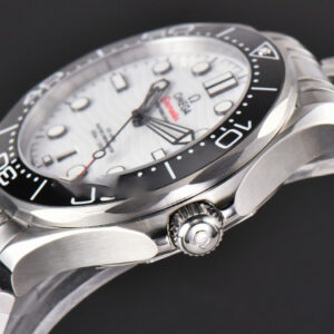Seamaster Diver 300M 42mm ZF Black Ceramic White Dial SS Bracelet A8800 - Image 22