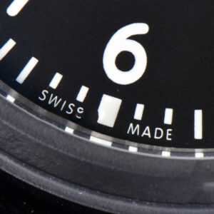 Pilot Top Gun IW326901 ZF 41MM Black Ceramic Black Nylon Strap A32111 - Image 8