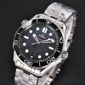 Seamaster Diver 300M 42mm ZF Black Ceramic Black Dial SS Bracelet A8800 - Image 14