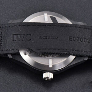 Pilot Top Gun IW326901 ZF 41MM Black Ceramic Black Nylon Strap A32111 - Image 18