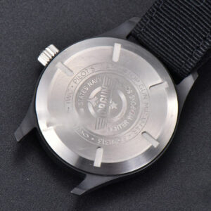 Pilot Top Gun IW326901 ZF 41MM Black Ceramic Black Nylon Strap A32111 - Image 19
