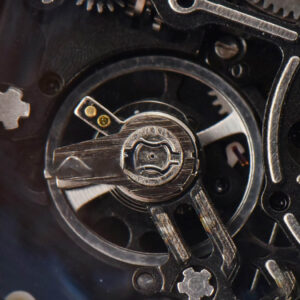 RM055 Real NTPT 42.7mm BBRF White Skeleton Dial White Rubber Strap RMUL2 - Image 3