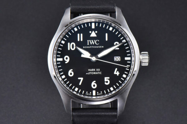 Pilot Mark XX IW328201 ZF 40MM Black Dial Black Leather Strap A32111