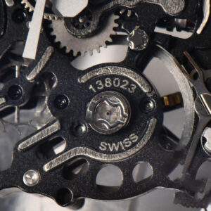 RM055 Real NTPT 42.7mm BBRF White Skeleton Dial White Rubber Strap RMUL2 - Image 9