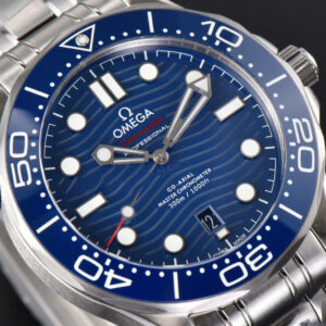 Seamaster Diver 300M 42mm ZF Blue Ceramic Blue Dial SS Bracelet A8800 - Image 26